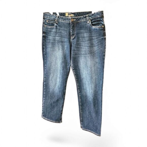 KUTβFROM THE KLOTH Women's Plus Size Dark Stone Wash High Rise Jeans SIZE 18W - Picture 7 of 12